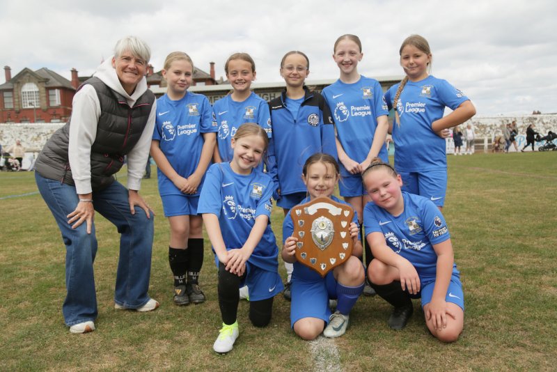 Other image for Carrfield and Brampton Ellis win girls’ Dearne trophies